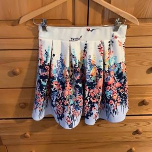 Girls floral skirt
